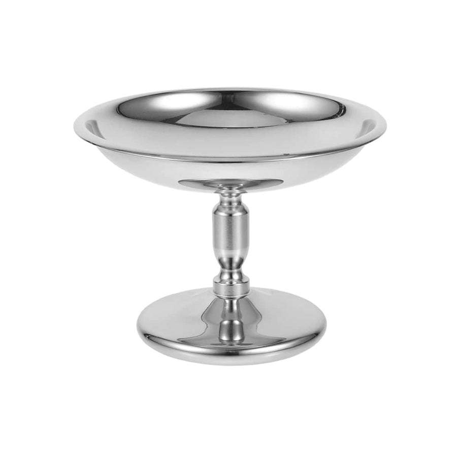 Stainless Steel Dessert Cup with Pedestal Base - 90 ml