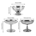 Stainless Steel Dessert Cup with Pedestal Base - 90 ml - view 4