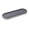 Stainless Steel Diatomite Tray Countertop Drying Mat Bathroom Kitchen Sink Organiser - Silver
