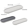 Stainless Steel Diatomite Tray Countertop Drying Mat Bathroom Kitchen Sink Organiser - Silver - view 4