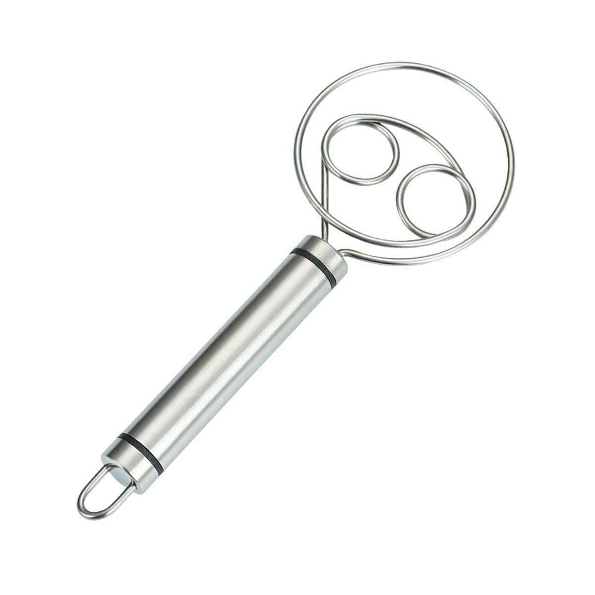 Stainless Steel Double Coil Flour Mixer, 19 x 7 cm - view 2