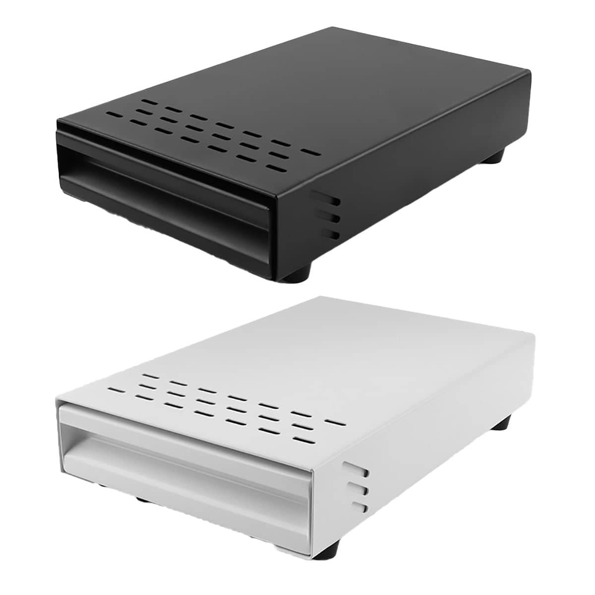 Stainless Steel Drawer Coffee Knock Box with Anti Leak Design, 28 x 18 x 6.4 cm - Black - view 3