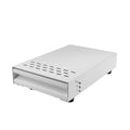 Stainless Steel Drawer Coffee Knock Box with Anti Leak Design, 28 x 18 x 6.4 cm - White