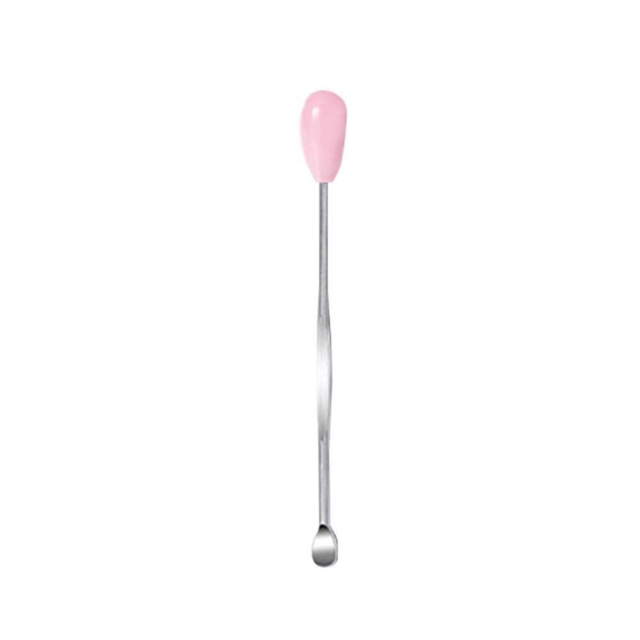 Stainless Steel Ear Pick Scoop, Reusable Earwax Removal Tool - Pink