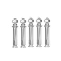 Stainless Steel Expansion Anchor Bolts, Hex Head, Pack of 5 - M8 x 70 mm