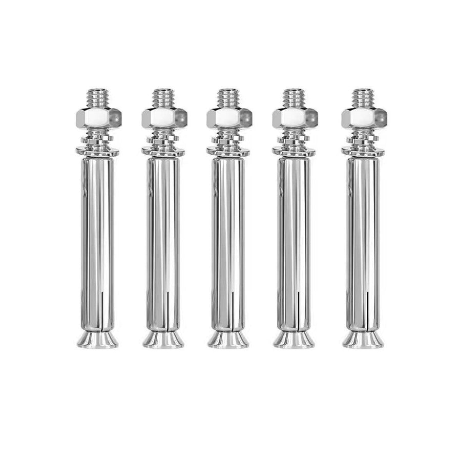 Stainless Steel Expansion Anchor Bolts, Hex Head, Pack of 5 - M8 x 80 mm