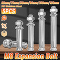 Stainless Steel Expansion Anchor Bolts, Hex Head, Pack of 5 - M8 x 90 mm - view 2