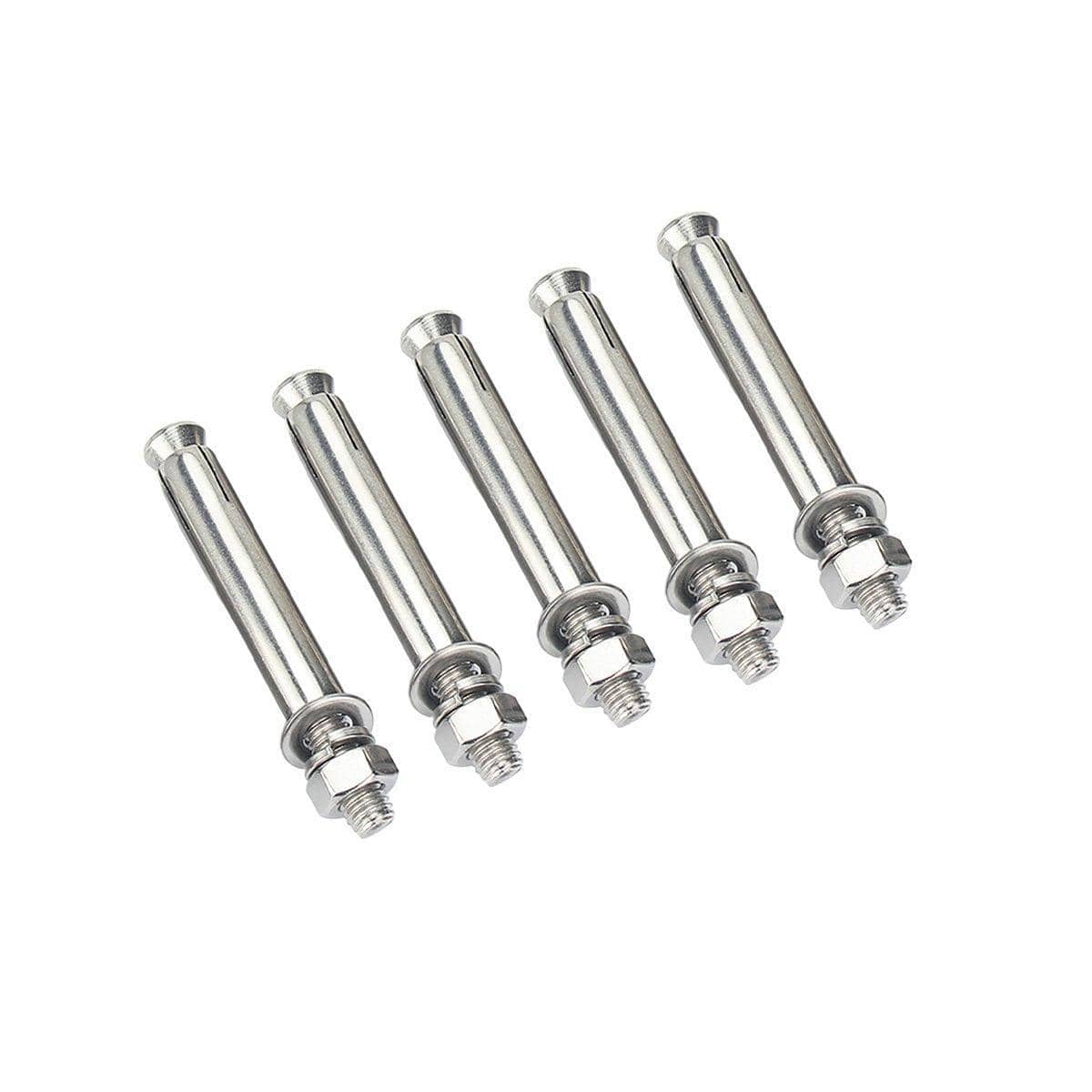 Stainless Steel Expansion Anchor Bolts - M10 x 70 mm, Pack of 5