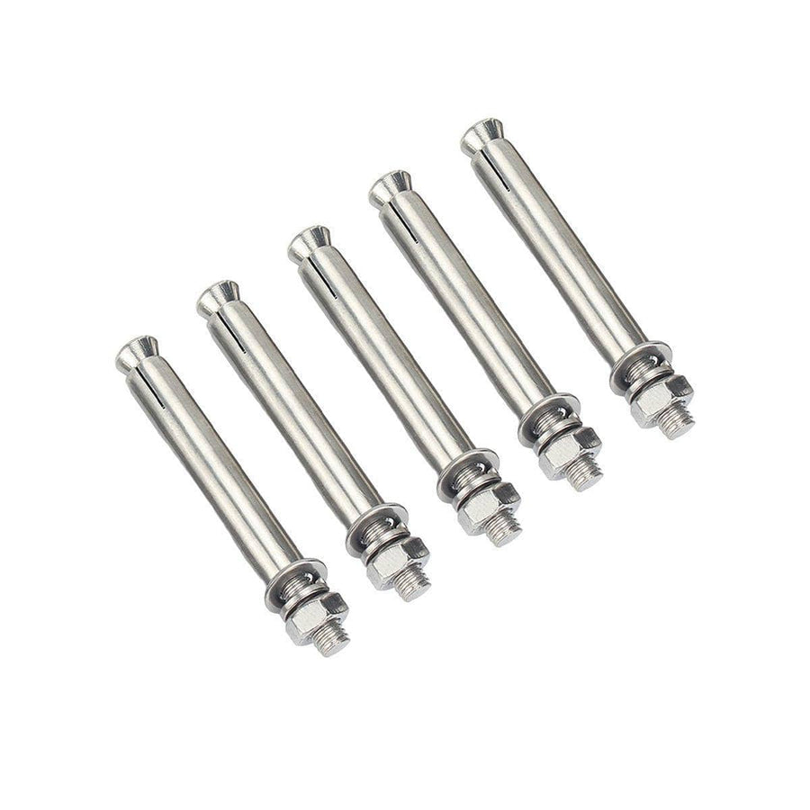 Stainless Steel Expansion Anchor Bolts - M10 x 80 mm, Pack of 5
