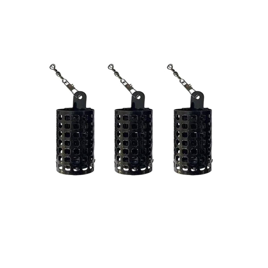 Stainless Steel Fishing Bait Cage, Pack of 3 - Round 20 g