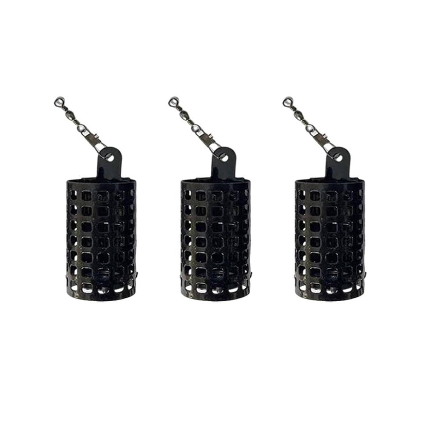 Stainless Steel Fishing Bait Cage, Pack of 3 - Round 40 g