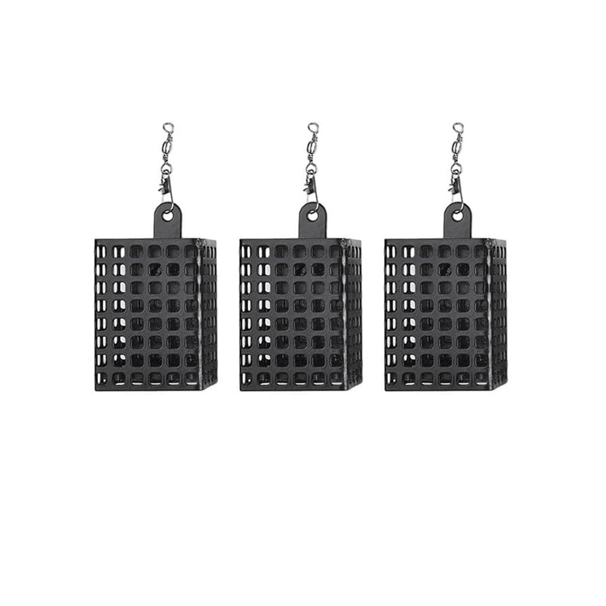 Stainless Steel Fishing Bait Cage, Pack of 3 - Square 70 g