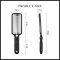 Stainless Steel Foot File Callus Remover - Black - view 3