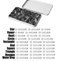 Stainless Steel Geometric Polymer Clay Cutter Set, Pack of 30, Pottery Tools - view 5
