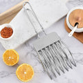 Stainless Steel Ham and Bread Slicer for BBQ, Multi Function Meat Splitter - view 5