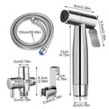 Stainless Steel Handheld Bidet Toilet Spray Shower Diverter Kit with 150 cm Hose - view 3