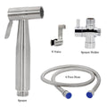 Stainless Steel Handheld Bidet Toilet Spray Shower Diverter Kit with 150 cm Hose - view 4