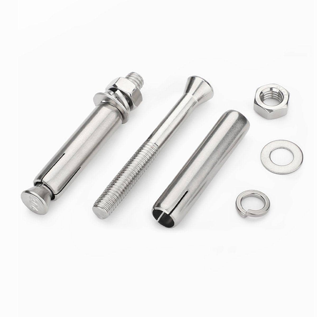 Stainless Steel Hex Sleeve Anchors, Pack of 2 - 150mm - view 3
