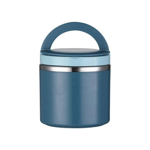 Stainless Steel Insulated Lunch Box - Blue