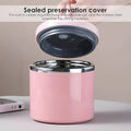 Stainless Steel Insulated Lunch Box - Pink, 1000ml - view 5