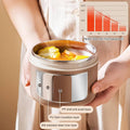 Stainless Steel Insulated Lunch Box Thermal Food Container - 350ml (6.8 x 11.7 cm) - view 5