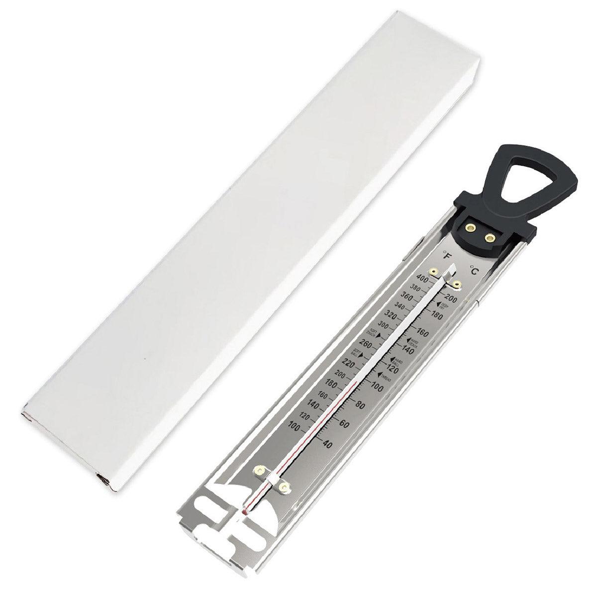 Stainless Steel Kitchen Food Thermometer with Clip - view 2