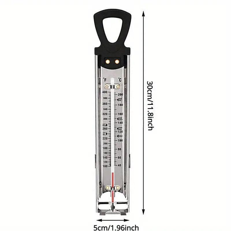 Stainless Steel Kitchen Food Thermometer with Clip - view 3