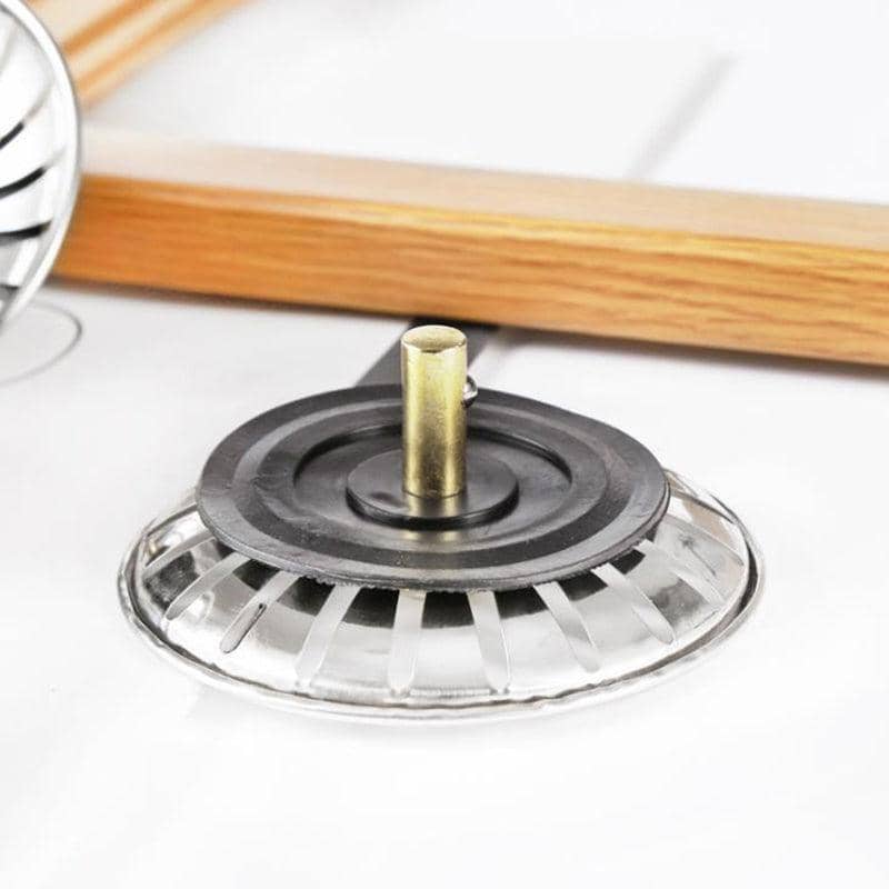 Stainless Steel Kitchen Sink Strainer Waste Plug Filter, Pack of 2 - view 4