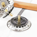 Stainless Steel Kitchen Sink Strainer Waste Plug Filter, Pack of 2 - view 5