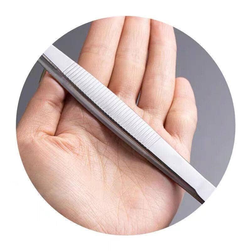 Stainless Steel Kitchen Tweezers, Silver - 30 cm - view 5