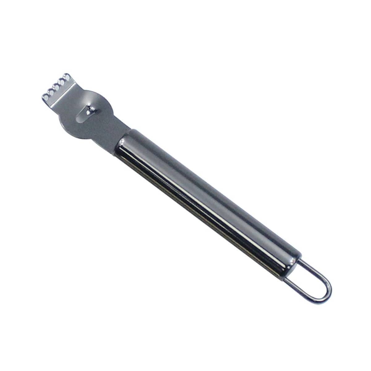 Stainless Steel Lemon Zester with Channel Knife - Black
