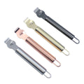 Stainless Steel Lemon Zester with Channel Knife - Gold - view 3