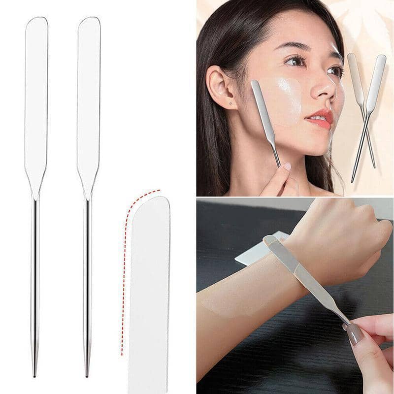 Stainless Steel Makeup Mixing Spatula for Foundation and Cream - view 5