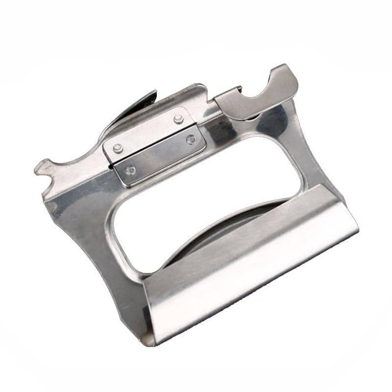 Stainless Steel Manual Can Opener, Japanese Style Kitchen Accessory 11 x 8 cm - view 2