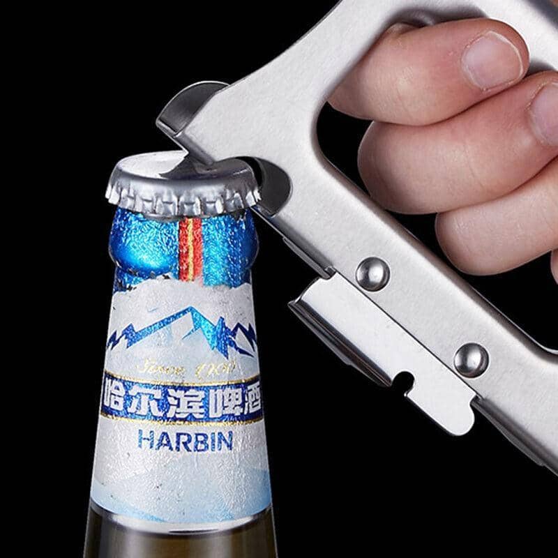 Stainless Steel Manual Can Opener, Japanese Style Kitchen Accessory 11 x 8 cm - view 5