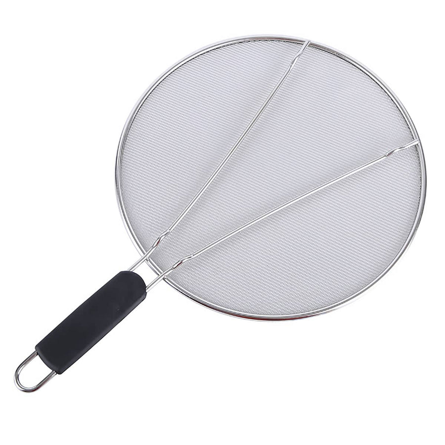 Stainless Steel Mesh Splatter Screen for Frying Pan - 29cm