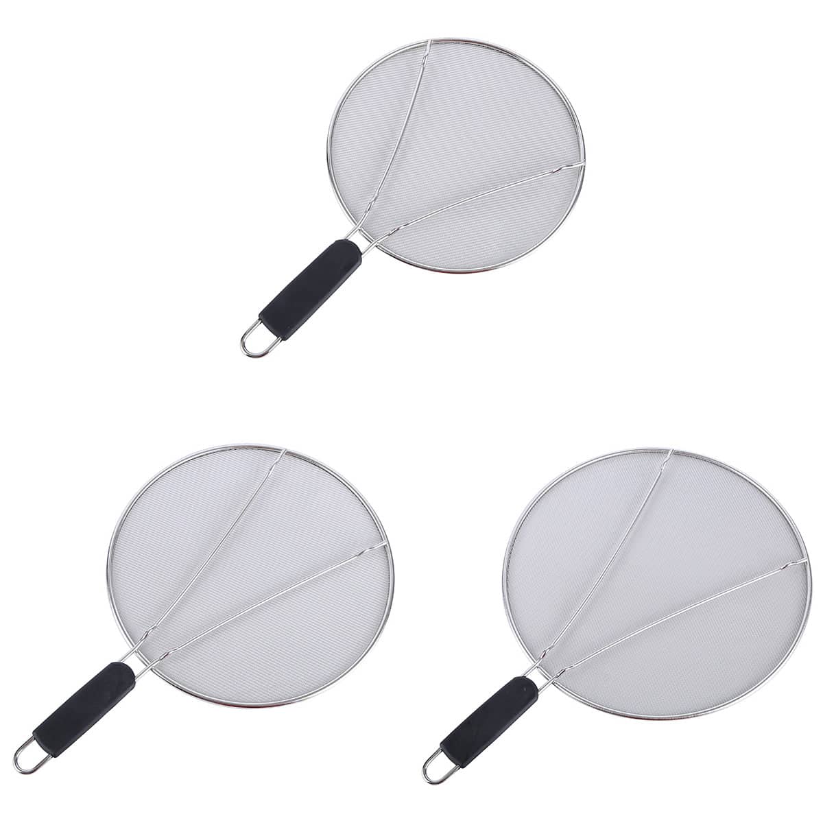 Stainless Steel Mesh Splatter Screen for Frying Pan - 29cm - view 3