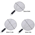 Stainless Steel Mesh Splatter Screen for Frying Pan - 29cm - view 4