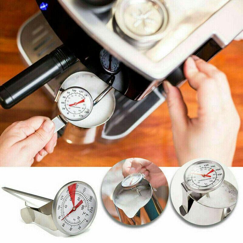Stainless Steel Milk Thermometer with Clip - Reads in Celsius and Fahrenheit - view 3