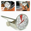 Stainless Steel Milk Thermometer with Clip - Reads in Celsius and Fahrenheit - view 4
