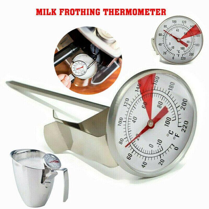 Stainless Steel Milk Thermometer with Clip - Reads in Celsius and Fahrenheit - view 5