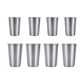 Stainless Steel Mug Set - 350 ml, 4 Piece - view 3