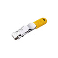 Stainless Steel Nail Clipper with Rubberised Grip - Yellow