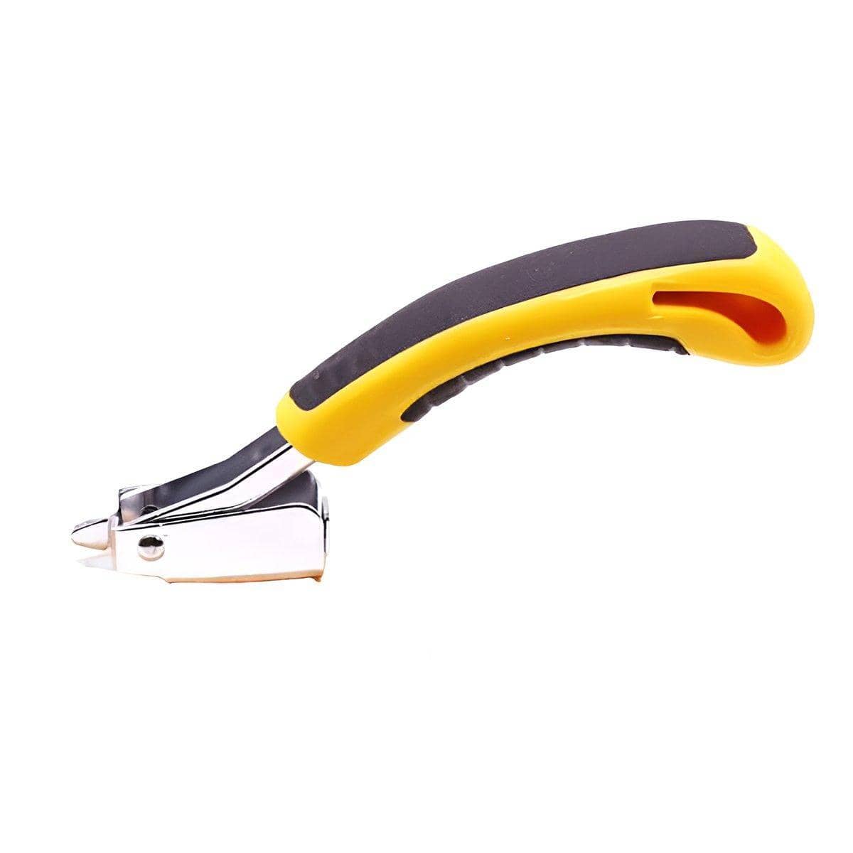 Stainless Steel Nail Puller with Ergonomic Handle for Quick Nail Removal - Yellow