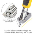 Stainless Steel Nail Puller with Ergonomic Handle for Quick Nail Removal - Yellow - view 5
