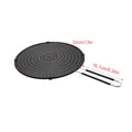 Stainless Steel Oil Splash Guard Screen for Frying Pans, Black, 33 cm - view 3