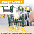 Stainless Steel Orange Peeler Tool with Non Slip Handle for Citrus