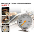Stainless Steel Oven Thermometer for Baking and Roasting, 50°C to 280°C