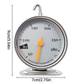 Stainless Steel Oven Thermometer for Baking and Roasting, 50°C to 280°C - view 3