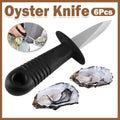 Stainless Steel Oyster Knife Set with Non-Slip Handle, Pack of 6